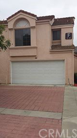 Front view of a house with a double garage.