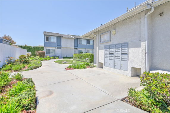 Front view of a two-story residential building.