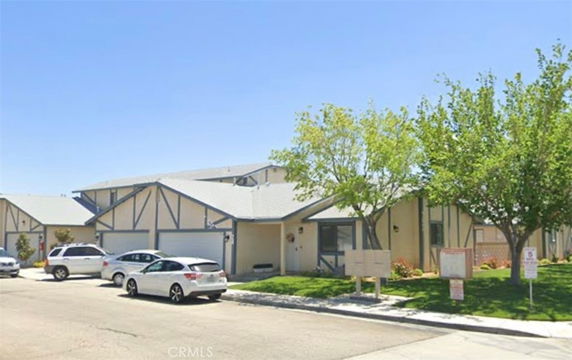 Front view of a single-story house with a double garage.