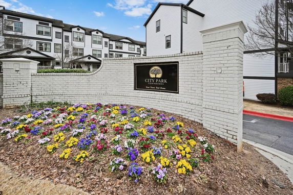 Front view of a multi-story residential building.