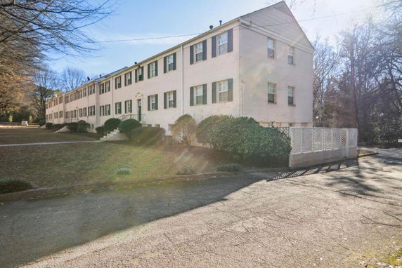 Front view of a two-story residential building.