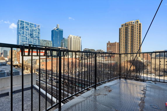 View of surrounding urban buildings from a high vantage point.