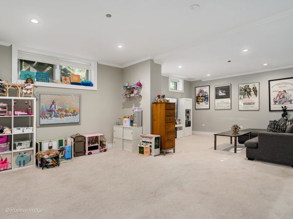 Room with toys and a seating area