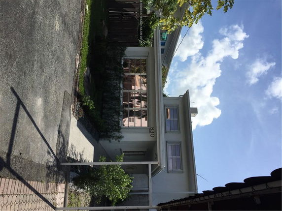 Front view of a two-story house.