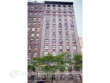Front view of a multi-story brick building.