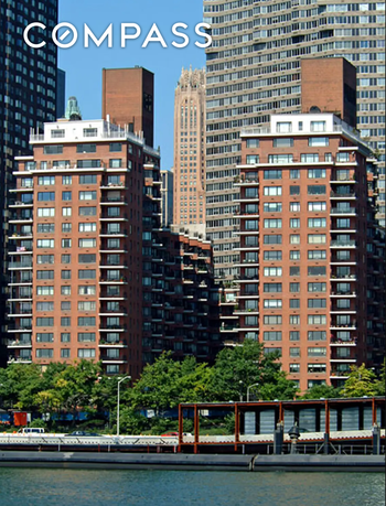Front view of multiple high-rise buildings with balconies.